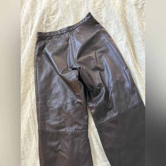 Vintage leather pants size 8 - Picture 6 of 10